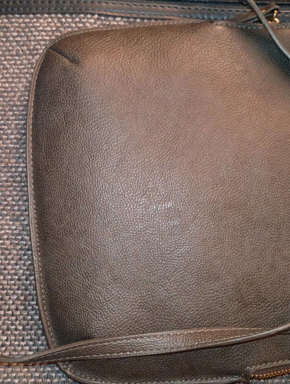 Joy Susan Crossbody Vegan Leather Taupe